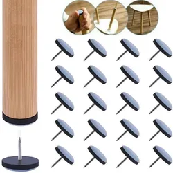 Furniture Leg Slider Pads with Nail for Easy Movement and Floor Protection
