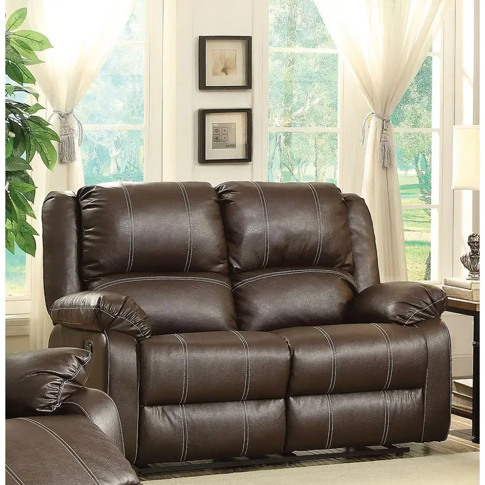 

reclining sofa Brown PU