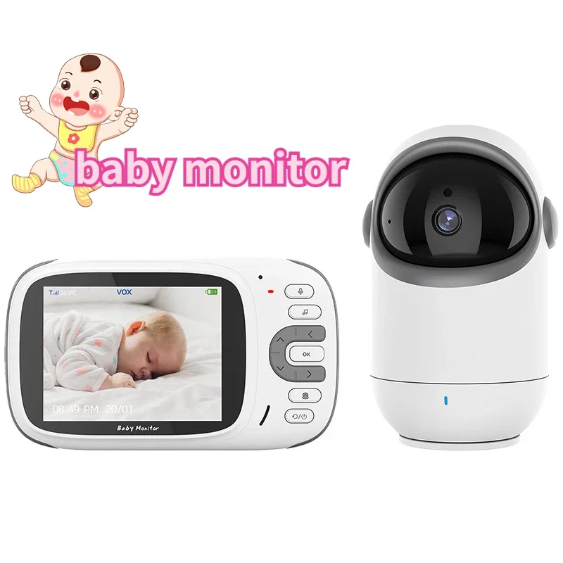 Vb802 Neonato Monitor 24H Monitoraggio Genitori Principianti Regalo Madre Novizio Baby Cry Monitor Baby Monitor