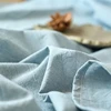 3Pcs 100%Cotton Solid Color Bed Sheet Set Baby Single size Grade A Breathable Soft Hotel 1Flat Sheet,2Pillowcases 5