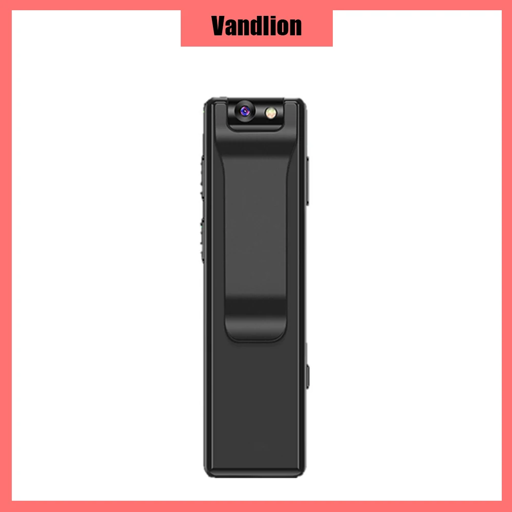 Vandlion A3 디지털 미니 마운트 카메라, HD 1080P 마그네틱 바디 마운트 카메라, 손전등 모션 감지 캠, 회의 스포츠용