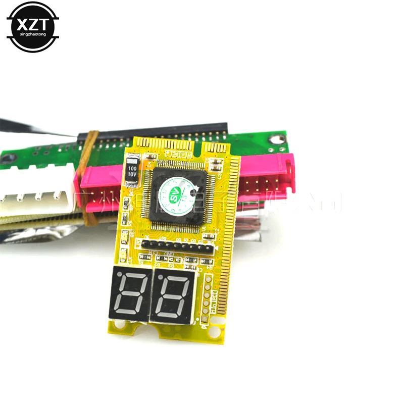 3 in 1 Diagnostic Post Card USB Mini pci-e PCI E PCI LPC PC Analyzer Tester pci express Tester adapter For Notebook Express Card - 5