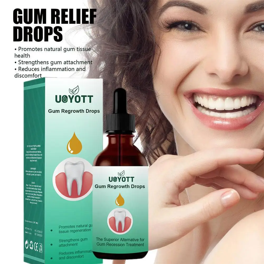 30ml Gum Care Products Liquid Gum Repair Gum Regrowth Natural Oral Care Drops Gum Restore Oral Gum Care Liquid For Oral Car P1C3