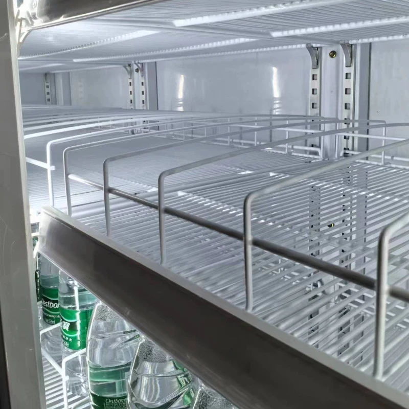 맞춤형 슈퍼마켓 맥주 및 음료 캐비닛 상업용 수직 냉장고 우유 진열 캐비닛 냉동고