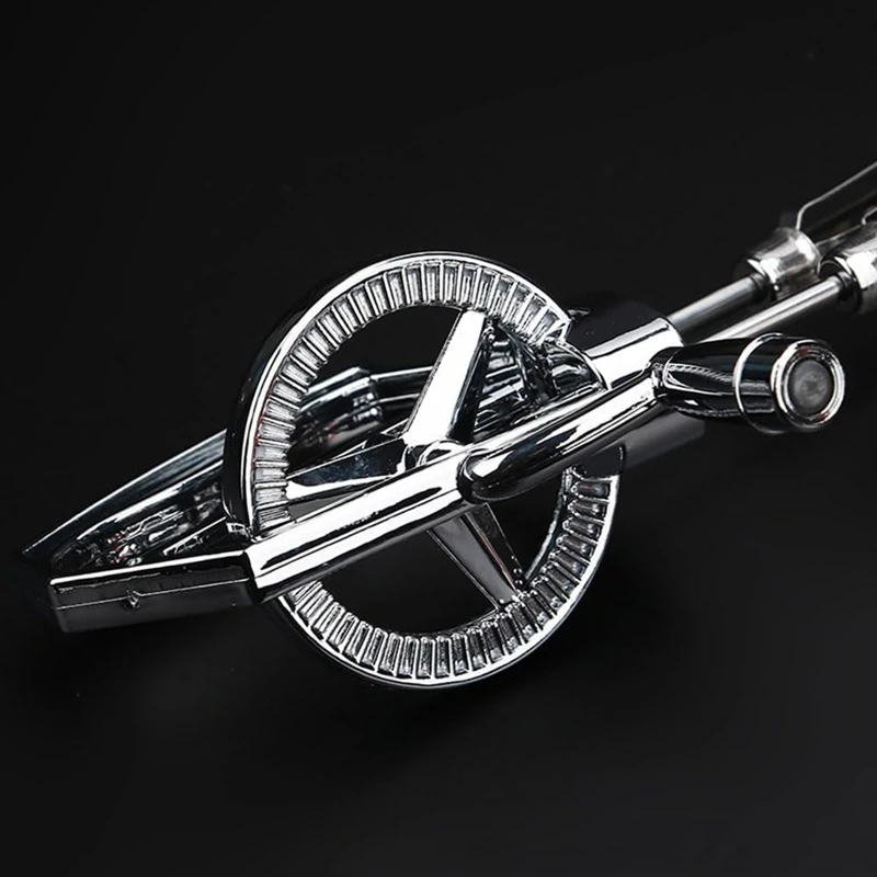 2PCS Egg Beater Hand Crank Stainless Steel Rotary Hand Whip Whiskhand Crank Egg Beater Mixer Manual Mixer