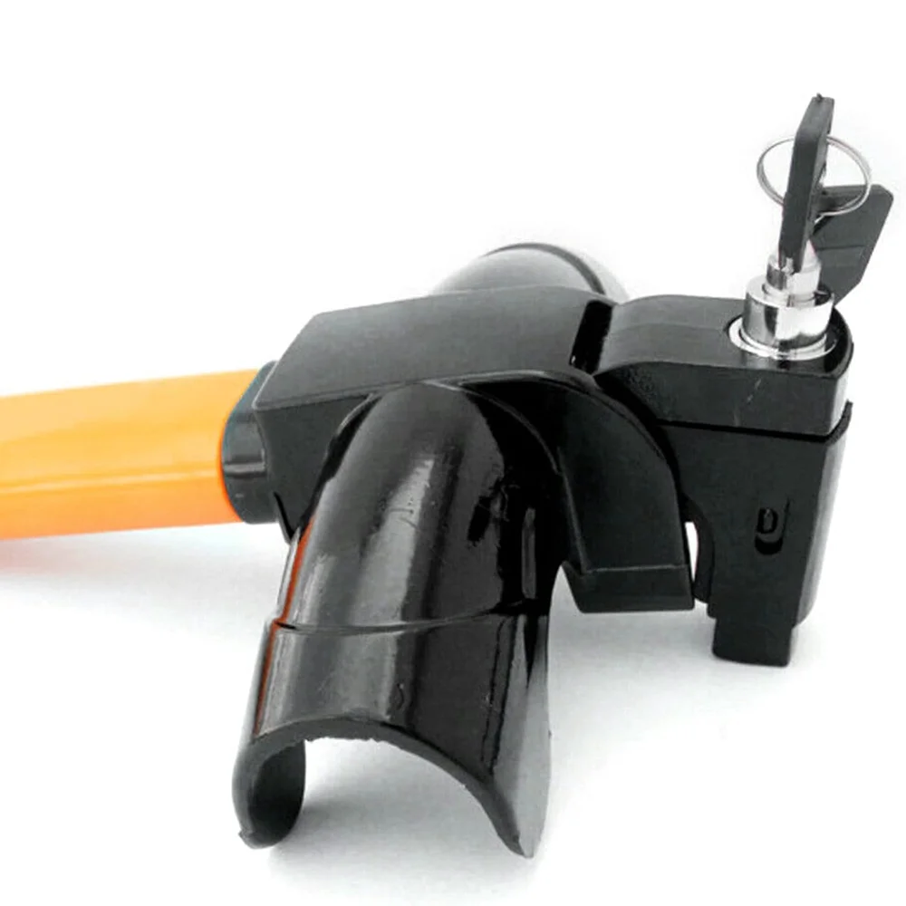 Car Steering Wheel Lock Heavy Duty Stainless Lock Universal Anti-theft Car/Van Security Rotary Enhance Automobile Security: 3 - 5 Days Free Delivery Only UK