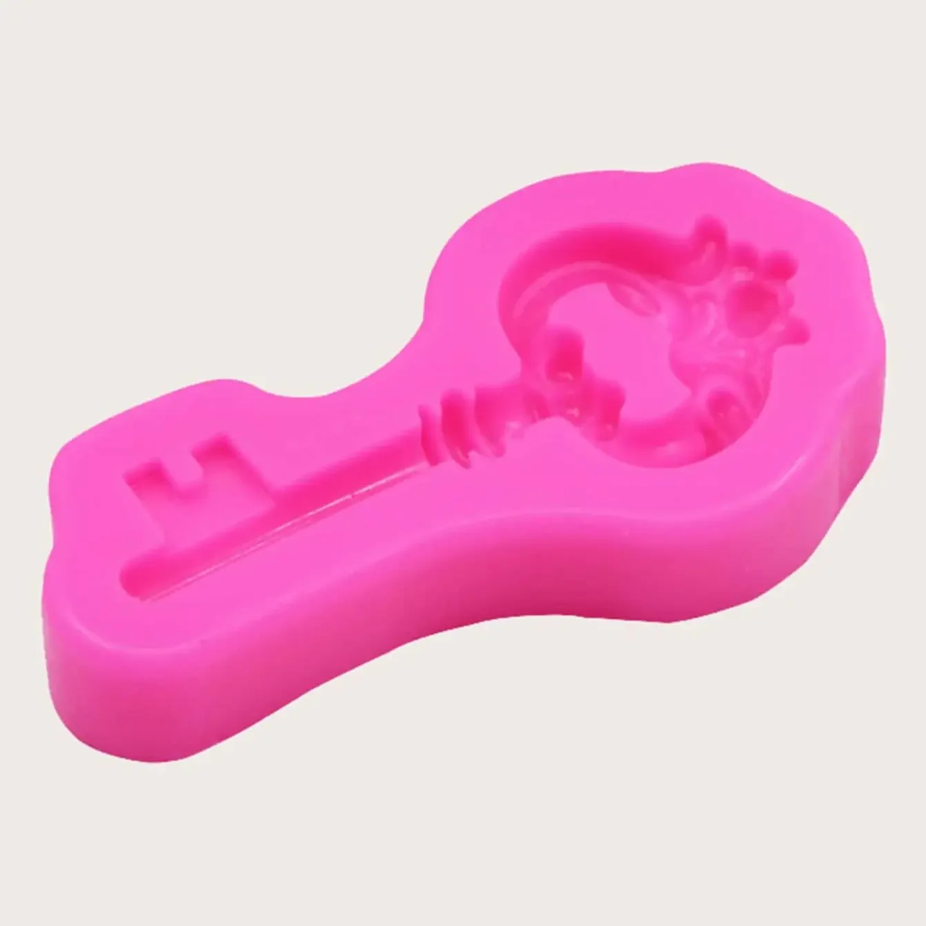 1pc- Vintage key shaped silicone mold, sugar flipping cake chocolate mold, aromatherapy gypsum mold