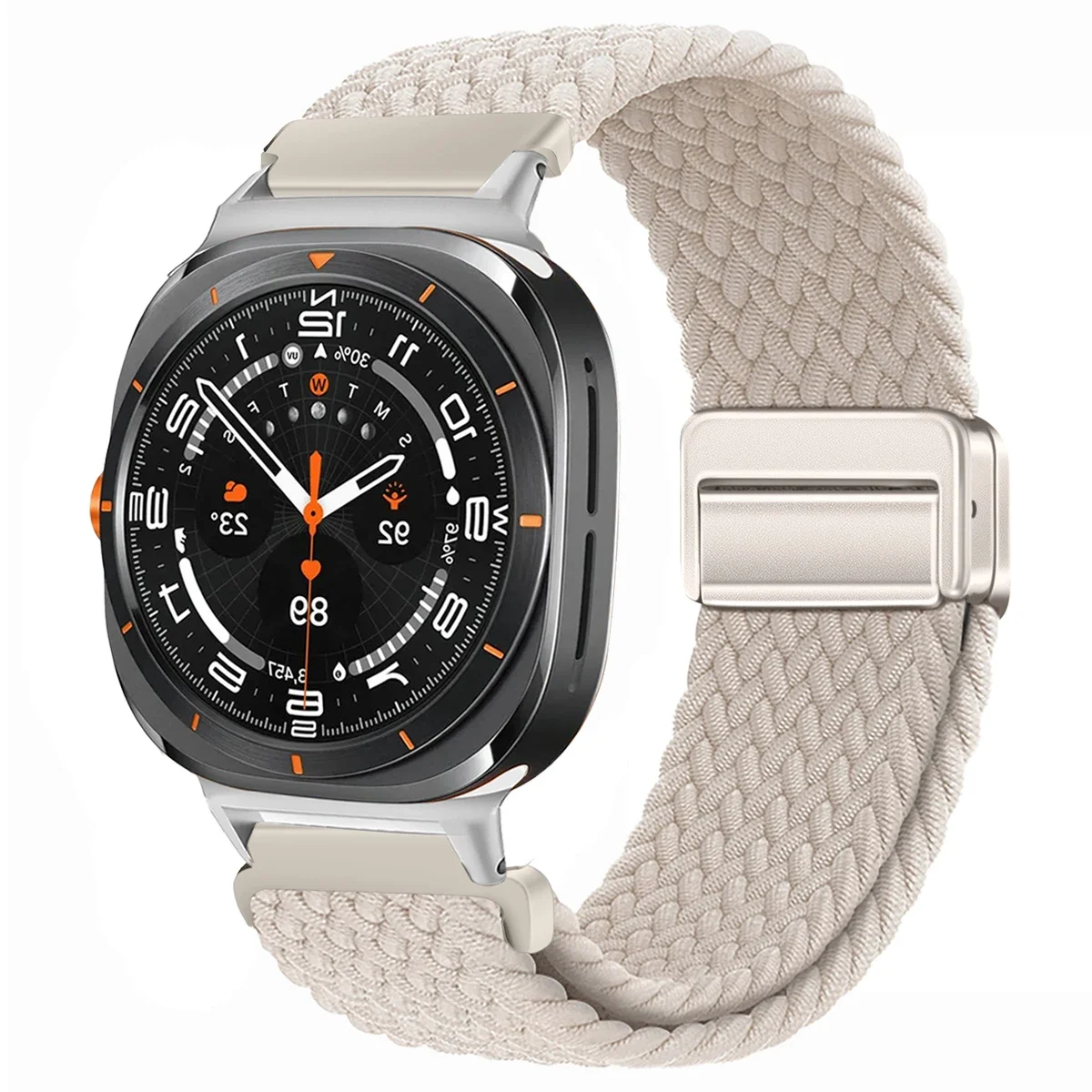 Magnetic Nylon Braided Sport Bracelet Strap