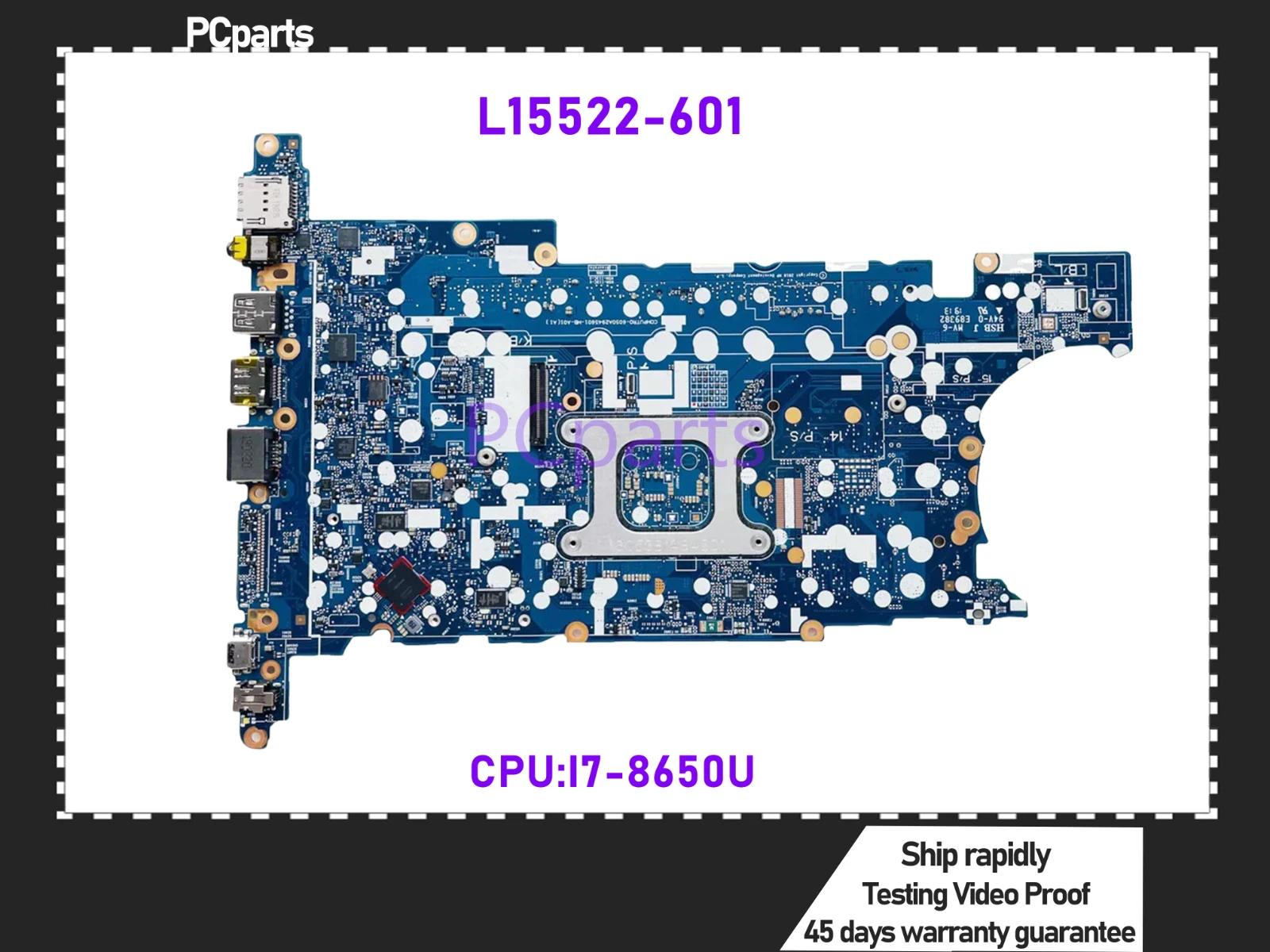 パソコン！ PCparts L15522-601 For HP EliteBook 840 850 G5 Laptop