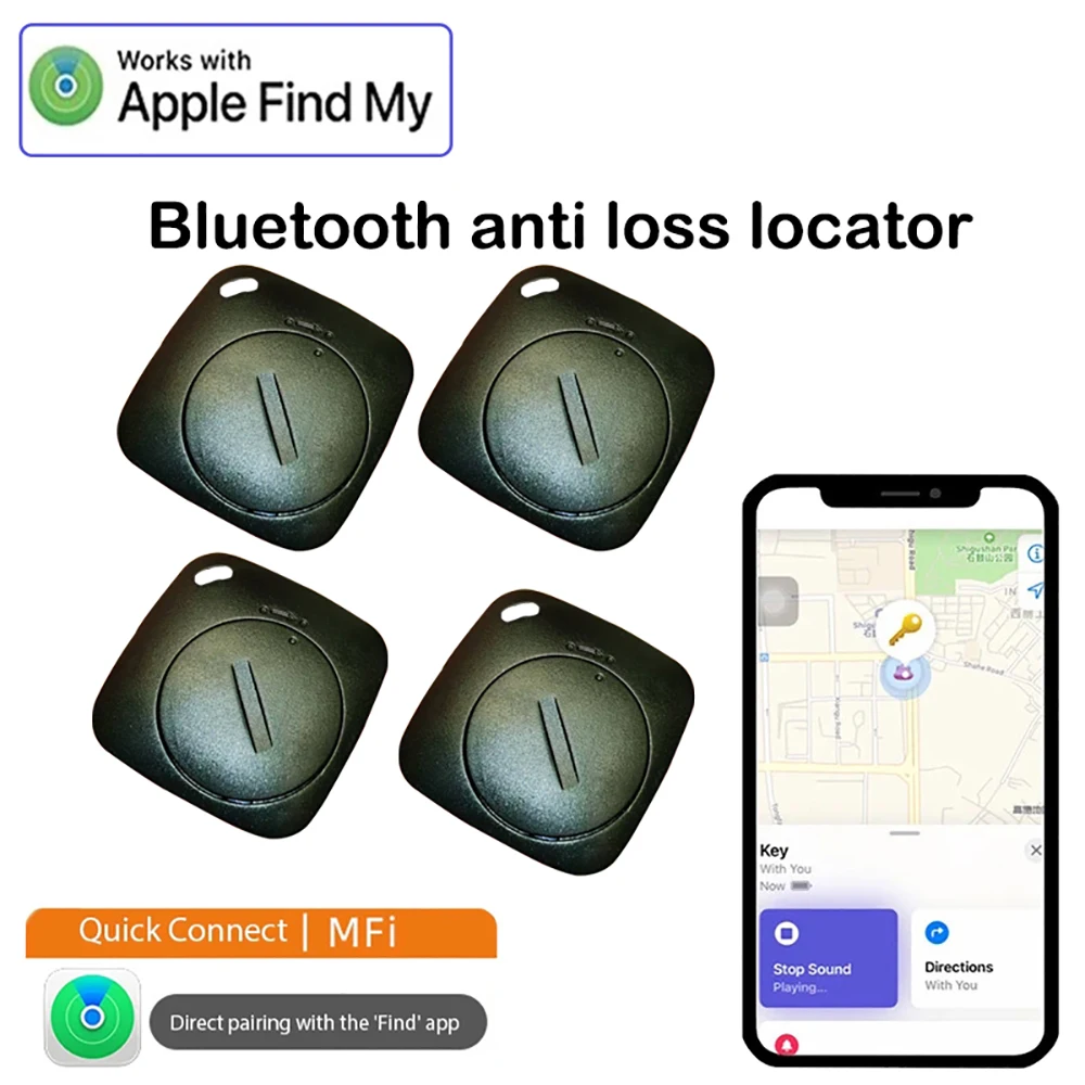 Mini GPS Bluetooth Tracker Key Locator gps tracker,gps locator,key finder,anti lost tracker,bluetooth tracker,bluetooth gps tracker,gps car tracker,bluetooth finder,anti lost alarm for Global Network Apple IOS