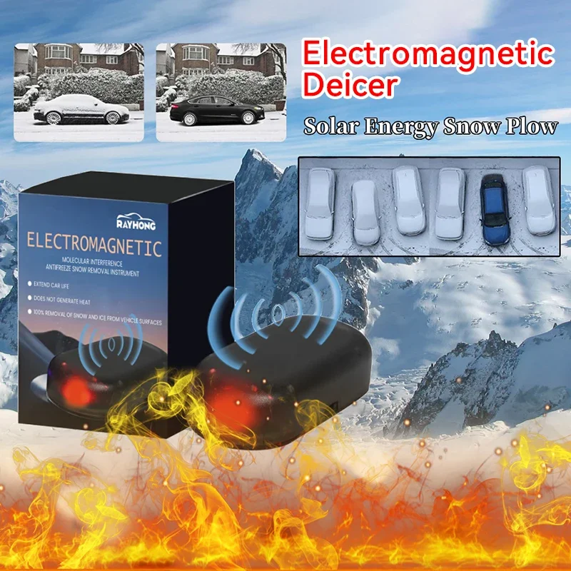 다기능 태양 에너지 눈 쟁기 자동차, 실용적인 시간 절약, 매우 효과적, 차량 표면 손상 없음, 10 개 신제품 