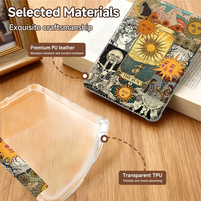 Universal Shockproof Kindle Case with Sleep/Wake Feature - Full Protection