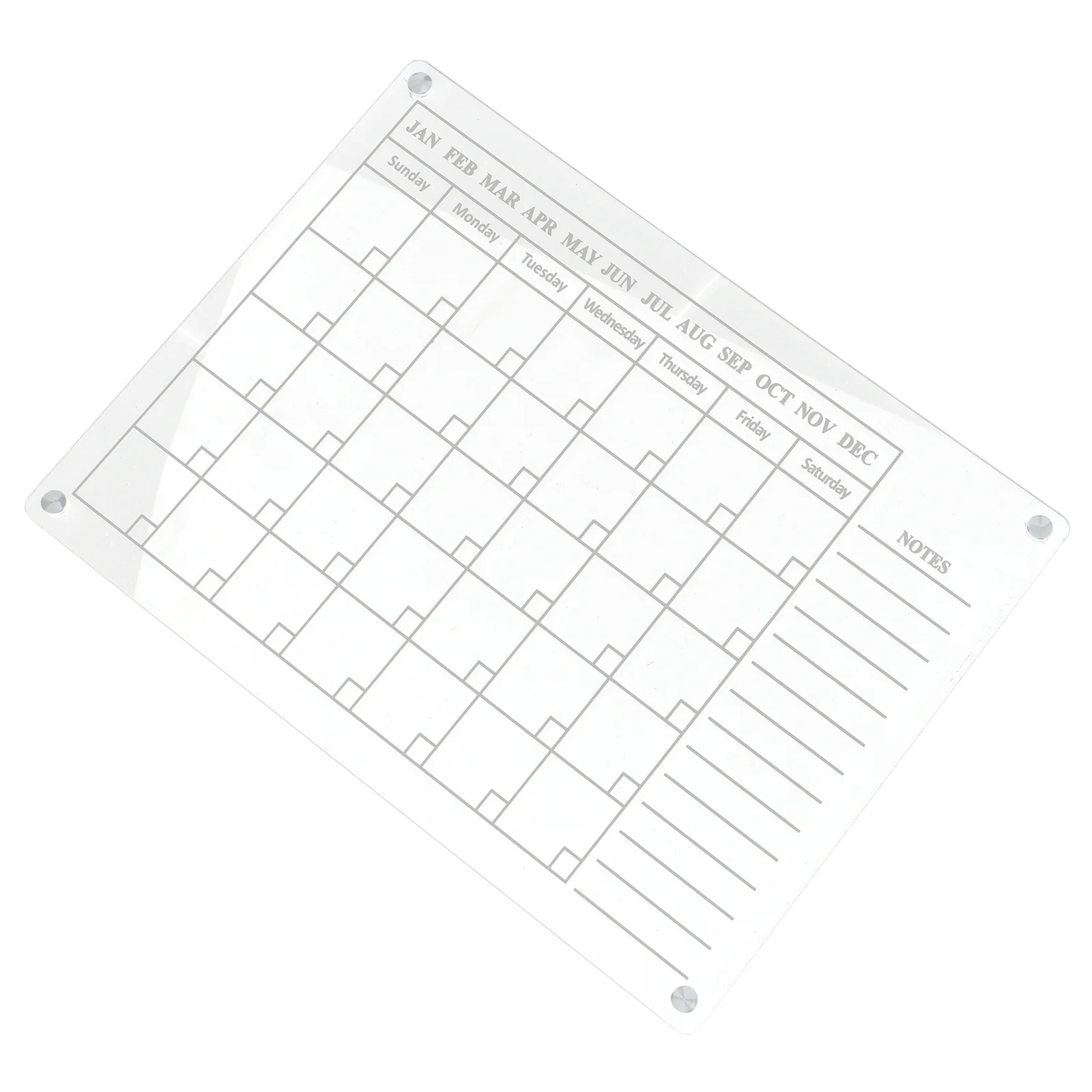 

Calendar Fridge Board Refrigerator Acrylic Fridge Calendar Planning Board Whiteboard For Fridge for Fridge Home Kitchen Planner