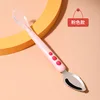 Baby Fruit Scraping Mud Spoon Feeding Spoon Soft Silicone Spoon Baby Easy To Eat Fruit Spoon Mother And Baby Supplies 3