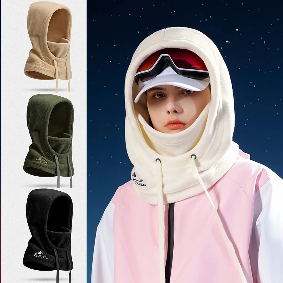 Bivakmuts voor onder een skihelm grijs