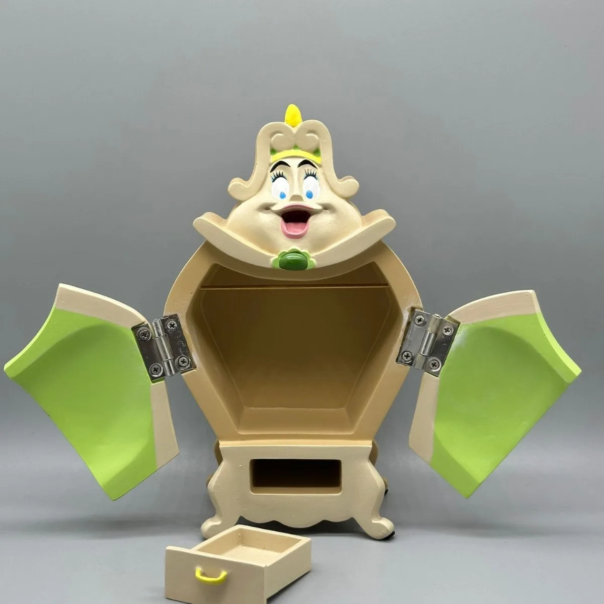 (Dis Beauty and the Beast Cogsworth Mr Clock Actio...