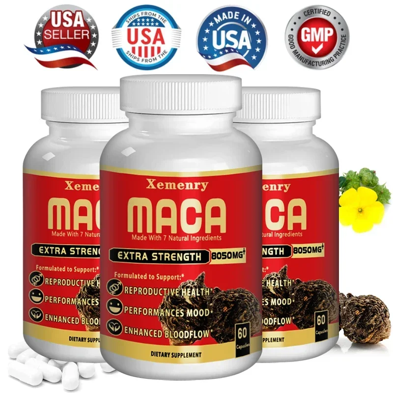 

Maca Supplement - Contains Tongkat Ali, Ginseng, Maca, Arginine