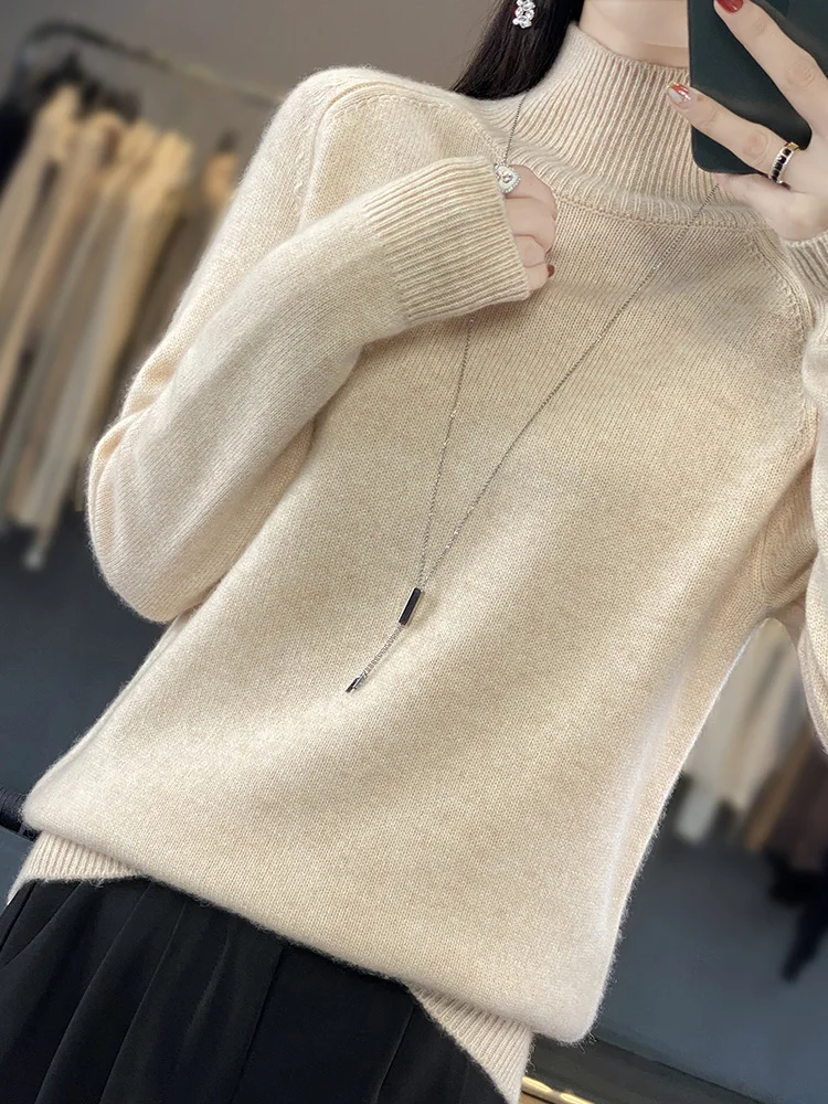 Baileys Trui Merino Wol | Camel | Piet Koopmans