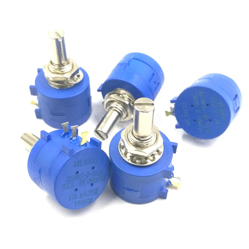 

3590S series potentiometer 500 1K 2K 5K 10K 20K 50K 100K ohm 3590S-2-103L 3590S 101 102 103 104 201 202 203 501 502 503
