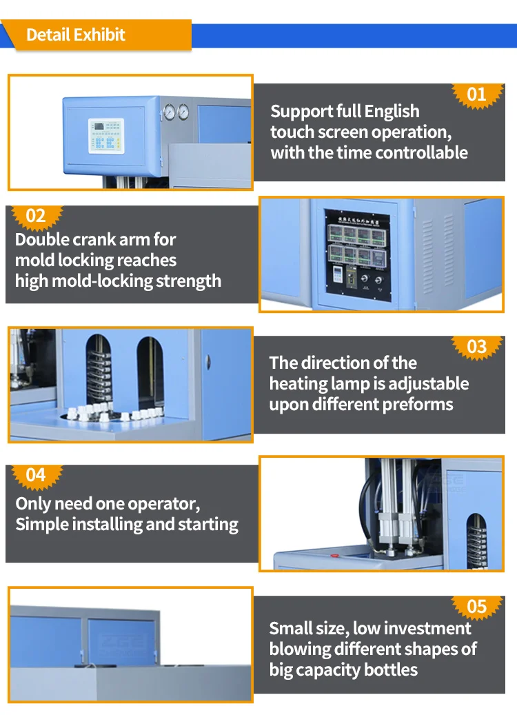 Рисунок 6 - Машина для выдувного формования пластиковых бутылок
