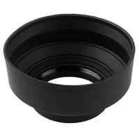 49 52 55 58 62 67 72 77 82mm 3-Stage 3 in1 Collapsible Rubber Foldable Lens Hood for canon nikon DSIR Lens camera - Image 5