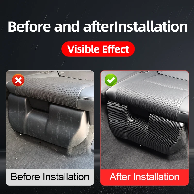 적용 가능 렉서스 GX550 GX550h 2024 2025 두 번째 행 좌석 바닥 보호 커버,For Lexus gx 550 인테리어 업그레이드 액세서리 수정 튜닝