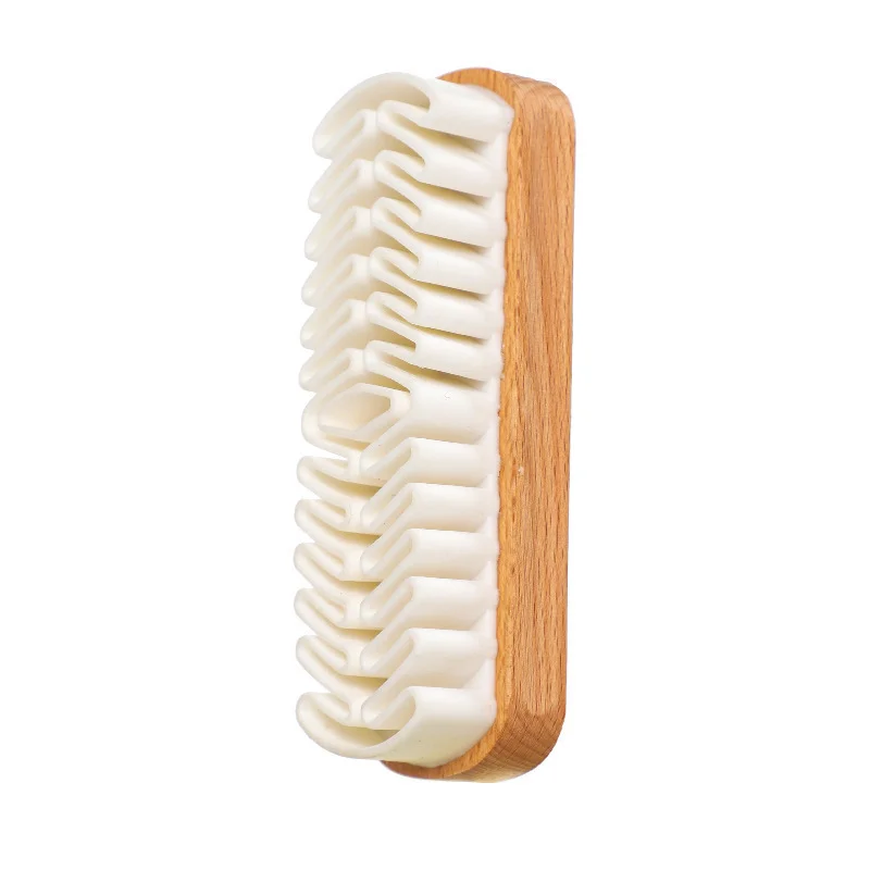 shoe brush Flip over leather shoes suede brush rubber brush special eraser for cleaning anti deer suede shoes yellow boots brush