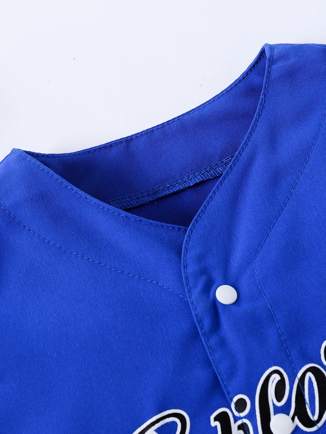 Kids Shirts Spring Summer Boys T-Shirt Round Neck Short Sleeve Panel Letter Pattern Open Button Baseball Suit Shirt Fashion Children's Top