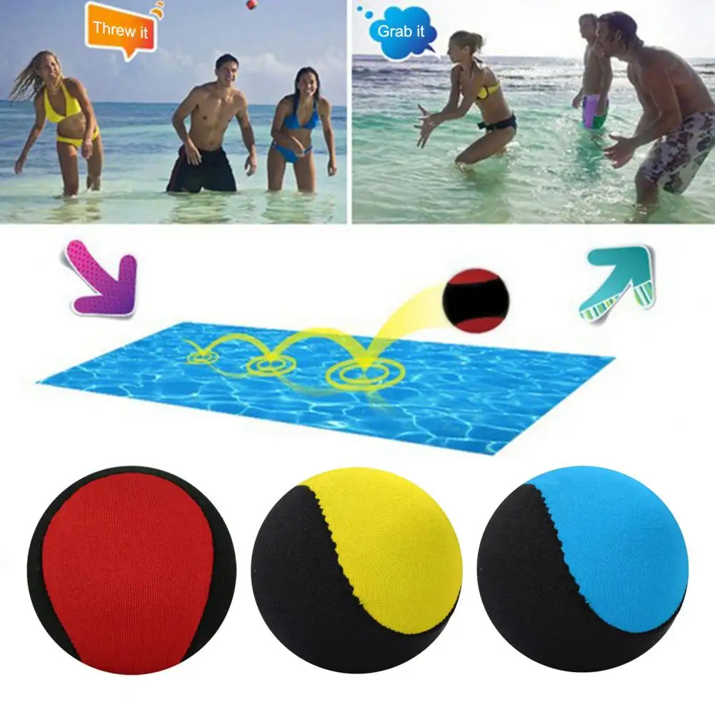 Bouncing Water Toy Ball Swimming Floating Lightweight 5/6cm Outdoor Bouncing Ball Water Toy TPR Beach Ball Pools Water