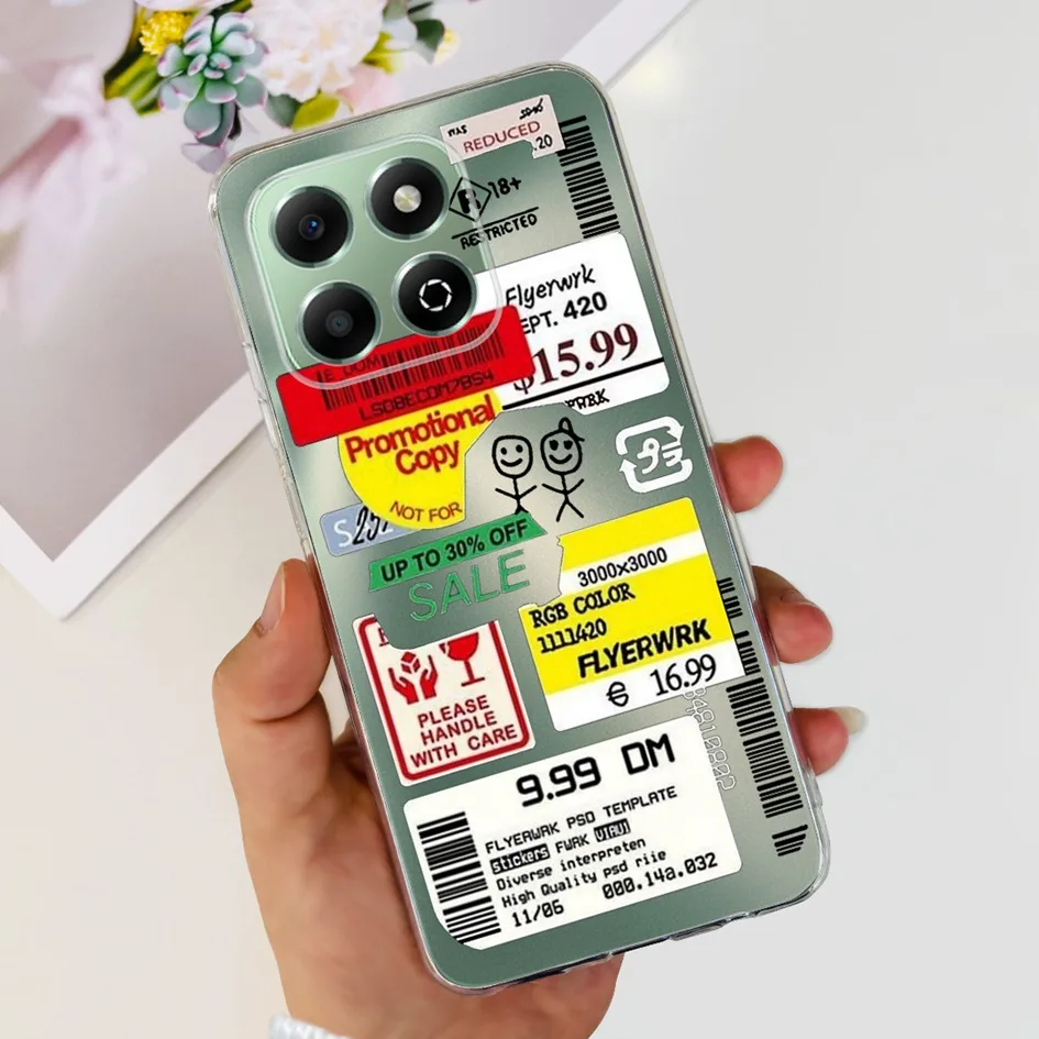 Luxury Marble Pattern Soft Clear Silicone Phone Case -