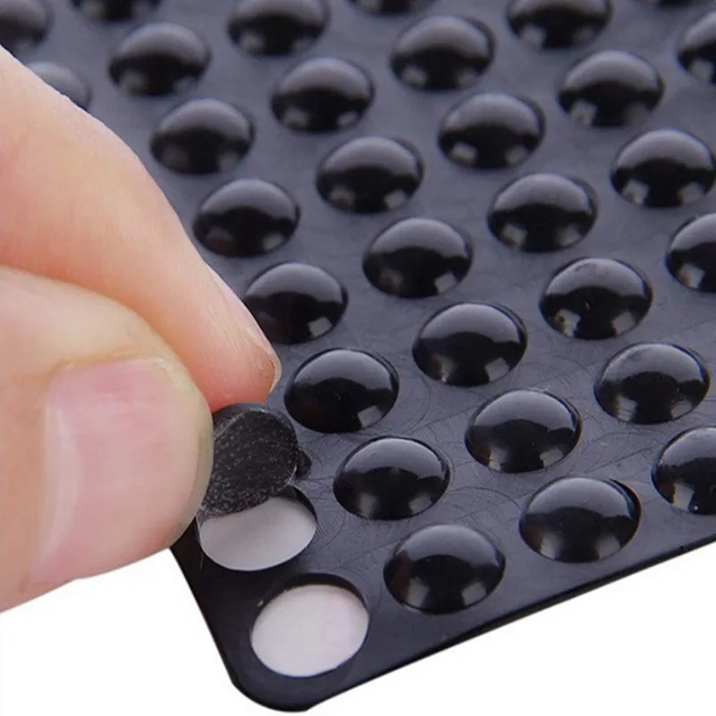 Silicone Bumpers 5-10*1.5-4mm 100pcs Self Adhesive Round Soft Anti Slip Shock Absorber Feet Pads Damper