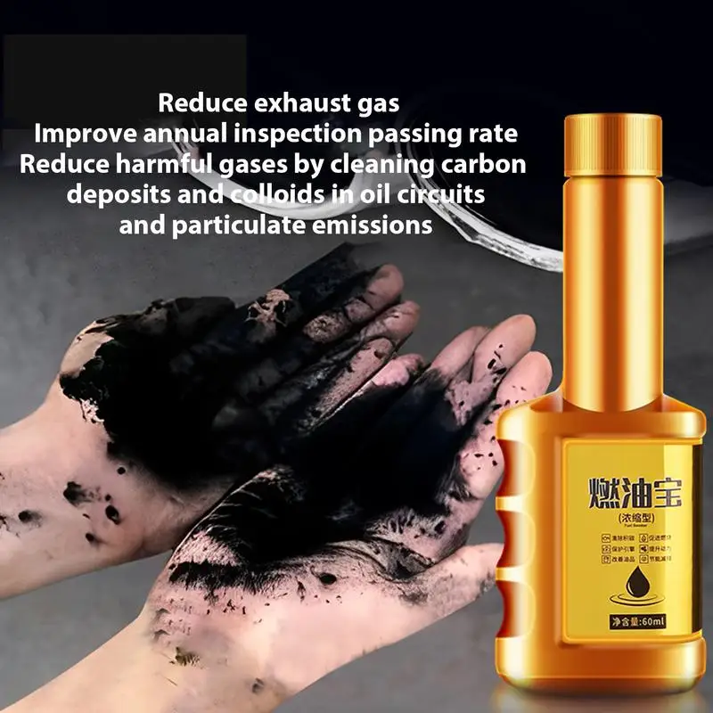 60ml Fuel Gasolines Injector Cleaner Car Fuels System Cleaner Car Gasoline Diesel Fuel Additive Gas Oil Additive Fuels Cleaner 6