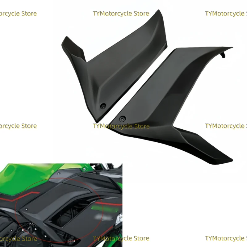 

Motorcycle Large package and small board Fairing Fit For KAWASAKI NINJA 650 Ninja650 ER-6F ER6F 2021 2022 2023