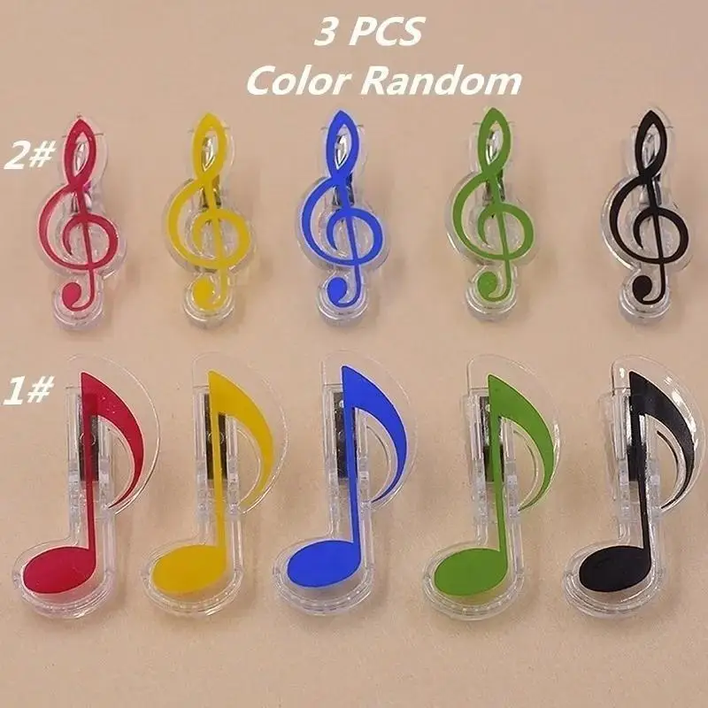 3Pcs Note Score Folder Fun Mini Note Folder Universal Music Score Folder Creative Student Stationery Folder Music Score Folder