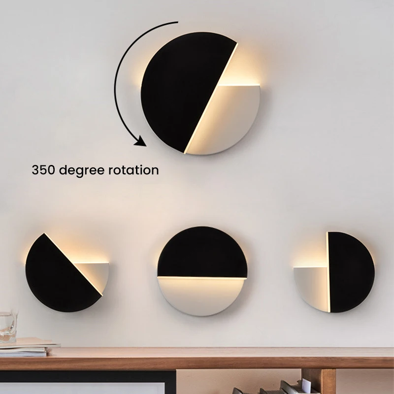 

Настенная лампа в скандинавском стиле для спальни