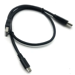 Enhanced USB Data Cable: Double A Male to Micro and Type - C Male Connectors (Typec)