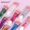 Eye Makeup Mermaid Sequins Gel Holographic Sequins Glitter Diamond Eyeshadow Makeup Festival Party Face Makeup Gel Sequins 18g 4