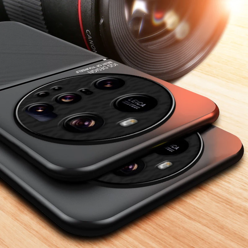 Premium Shockproof Leather Silicone Case with Magnetic Car Holder for Xiaomi 15 Ultra & 15 Pro