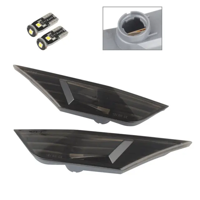 2 Indicatori Laterali LED Per Honda Civic 10th Gen 2016-2021 - Luci Amber, Plug And Play, Sostituzione Diretta - Foto 7