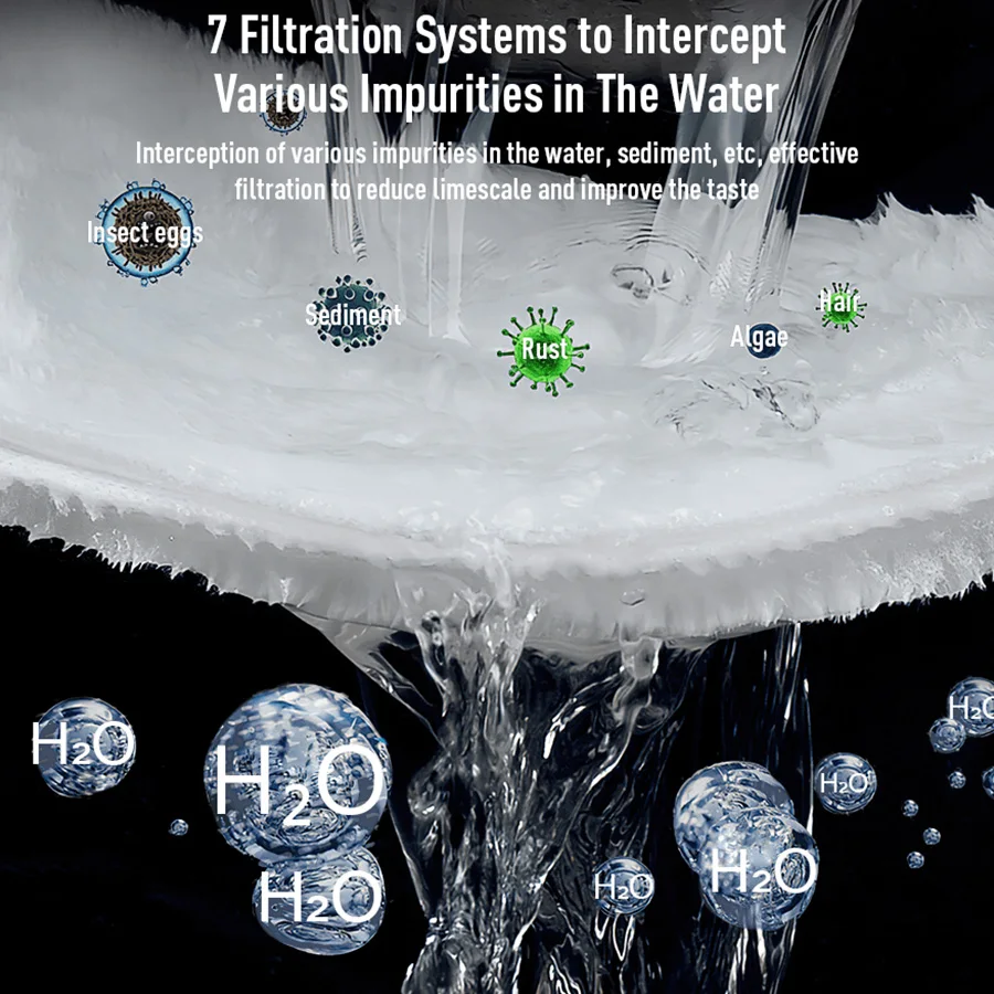 Tap Water Filter For Sink Faucet Installed Kitchen Processor Dechlorinates Removes Lead Odors With 1 Cartridge White