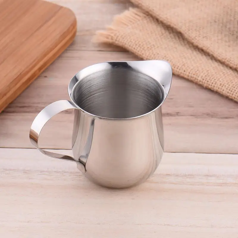 Stainless Steel Milk Frothing Pitcher Espresso Steam Coffee Barista Craft Latte Cappuccino Milk Cream Cup Frothing Jug Pitcher