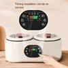 220V Double Inner Household Electric Rice Cooker Automatic 2 Flavor Food Cooking Pot Machine 3600ML 3