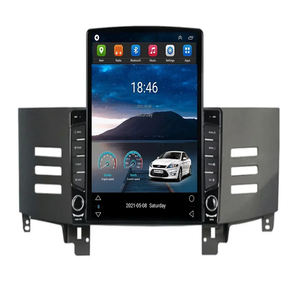

For Tesla Style 2Din Android13 Car Radio For TOYOTA Reiz Mark X 2005-2035 Multimedia Video Player GPS Stereo Carplay DSP Camera