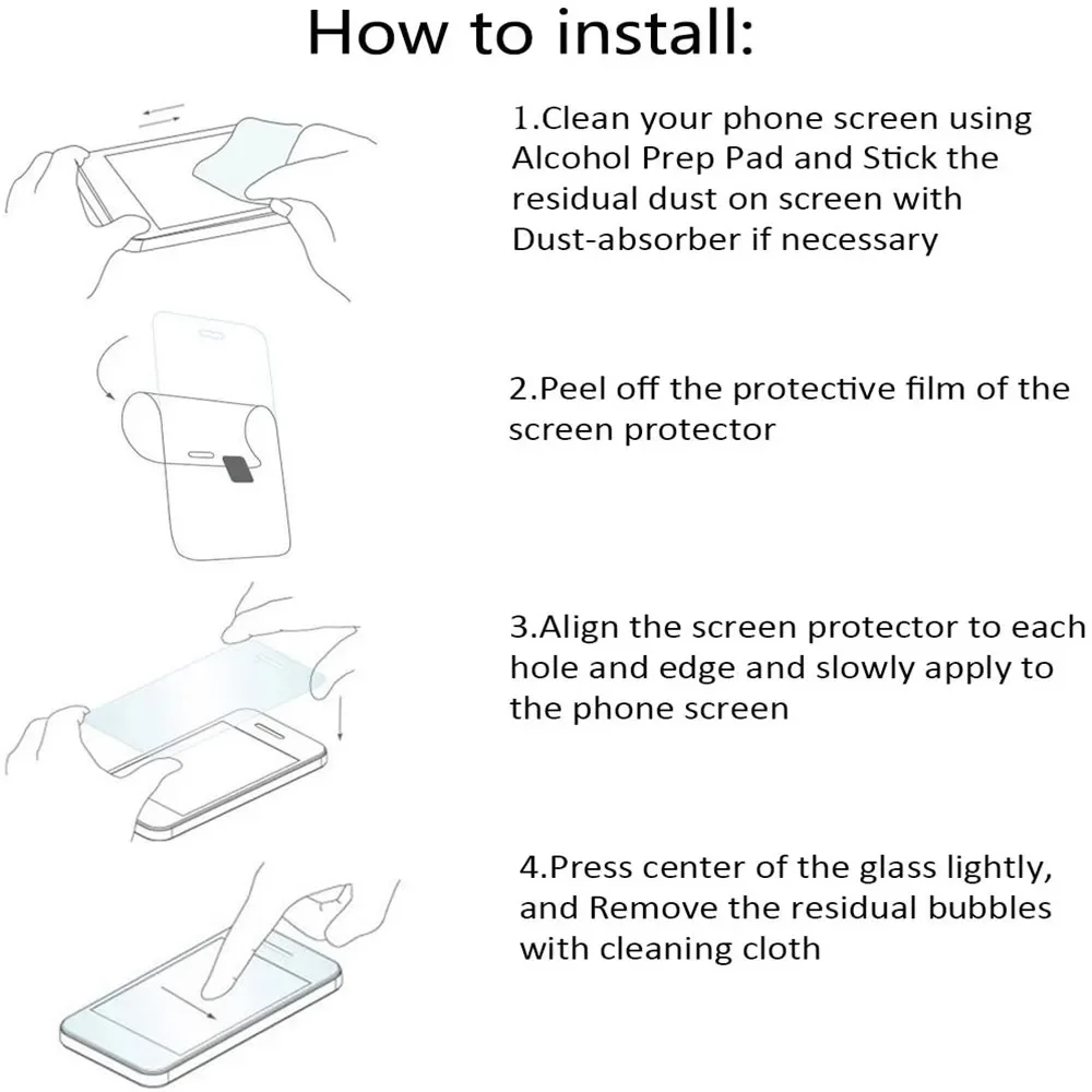 Premium Glass Film Tempered Screen Protector - Bubble-Free & Anti-Scratch Guard