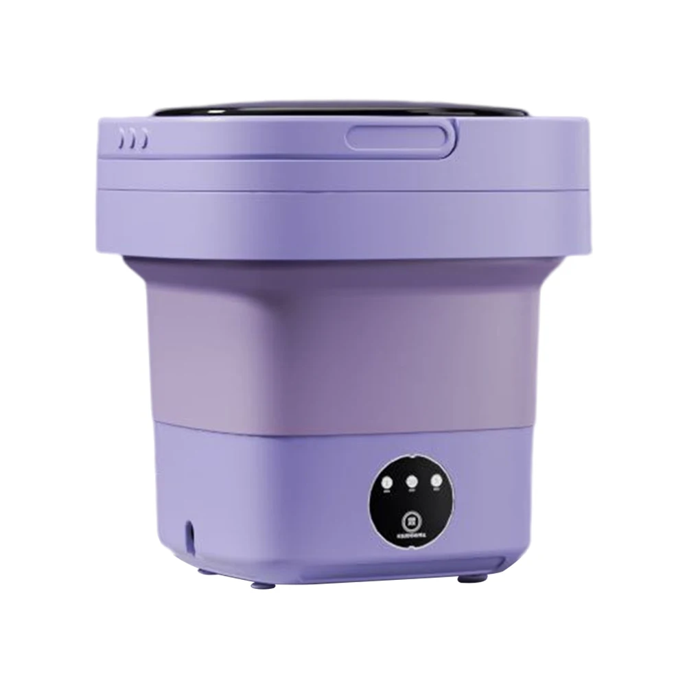 Portable Washing Machine Wash and Spin Dry Mini Washing Machine 3 Modes Compact for Camping Travel RV Self-Drive