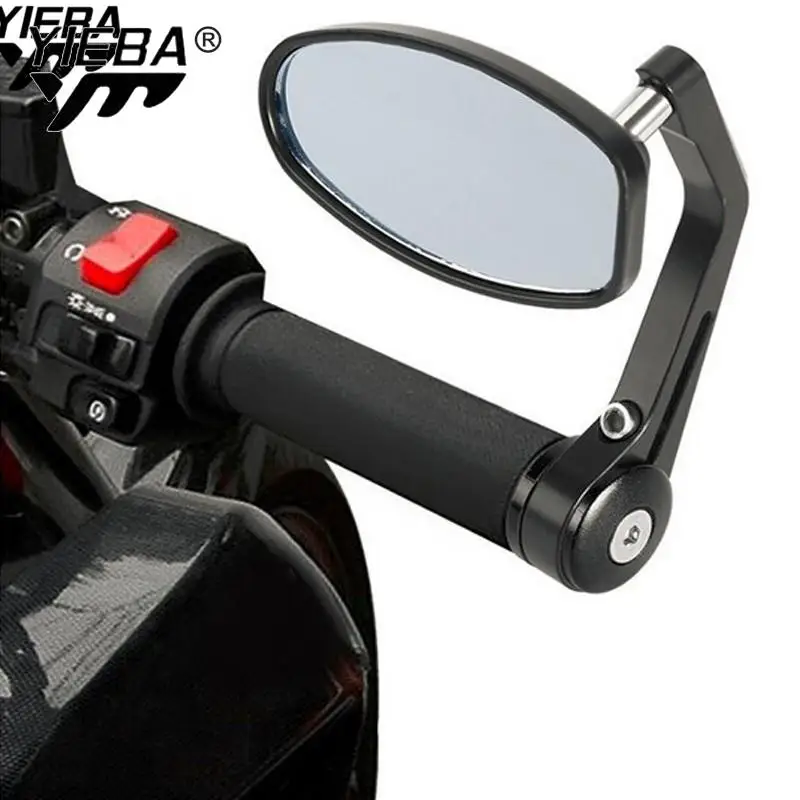 Universal Motorcycle Bar End Mirror Rear View Side Mirrors For Ducati