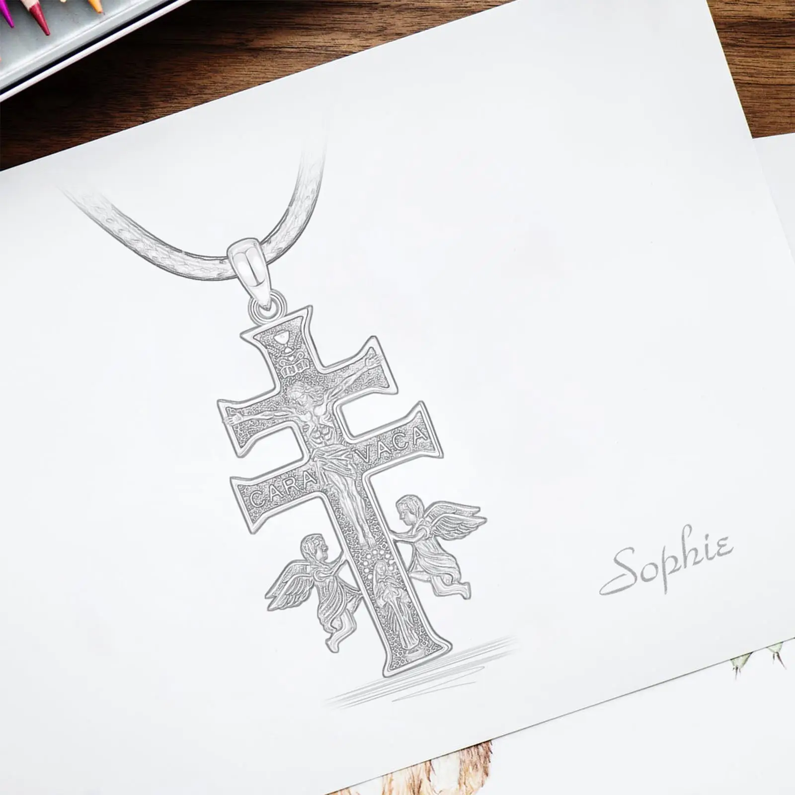 Рисунок 5 - Ожерелье Eudora с крестом из серебра