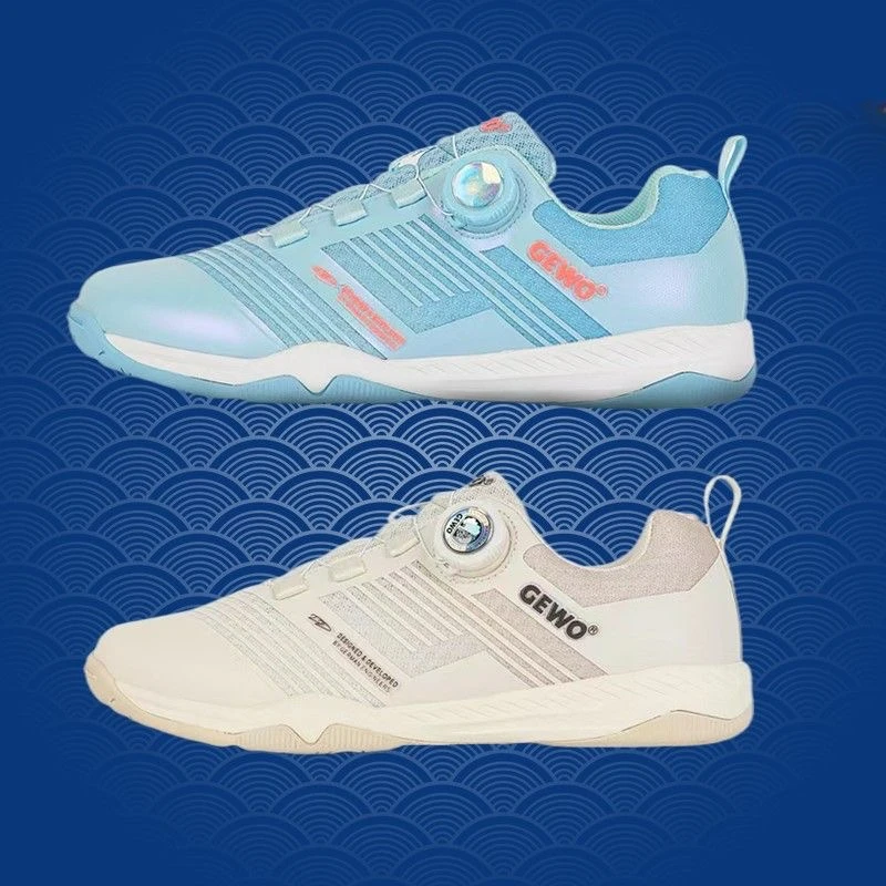Hot Sale Badminton Shoes Men Women Quick Lacing Table Tennis Shoe Unisex Brand Designer Sport Sneakers Man