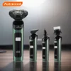 4 In 1 Rechargeable Smart Razor Waterproof Shaver Type-C charge Electric Shaver LCD Digital Display Three-head Floating Razor 1