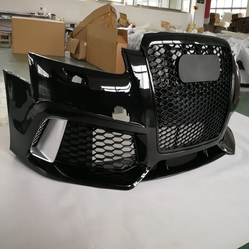 

Good quality c6 RS6 facelift front bumper with grille conversion body kit for A6 S6 C6